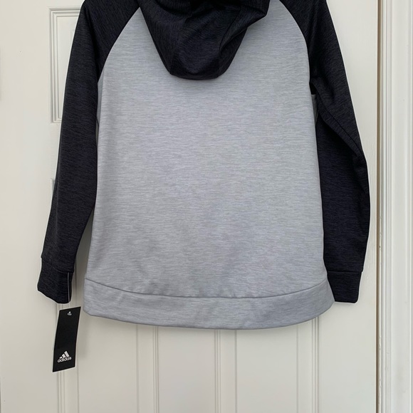 Adidas girls thin hoody size XL (16) BNWT - Picture 5 of 6
